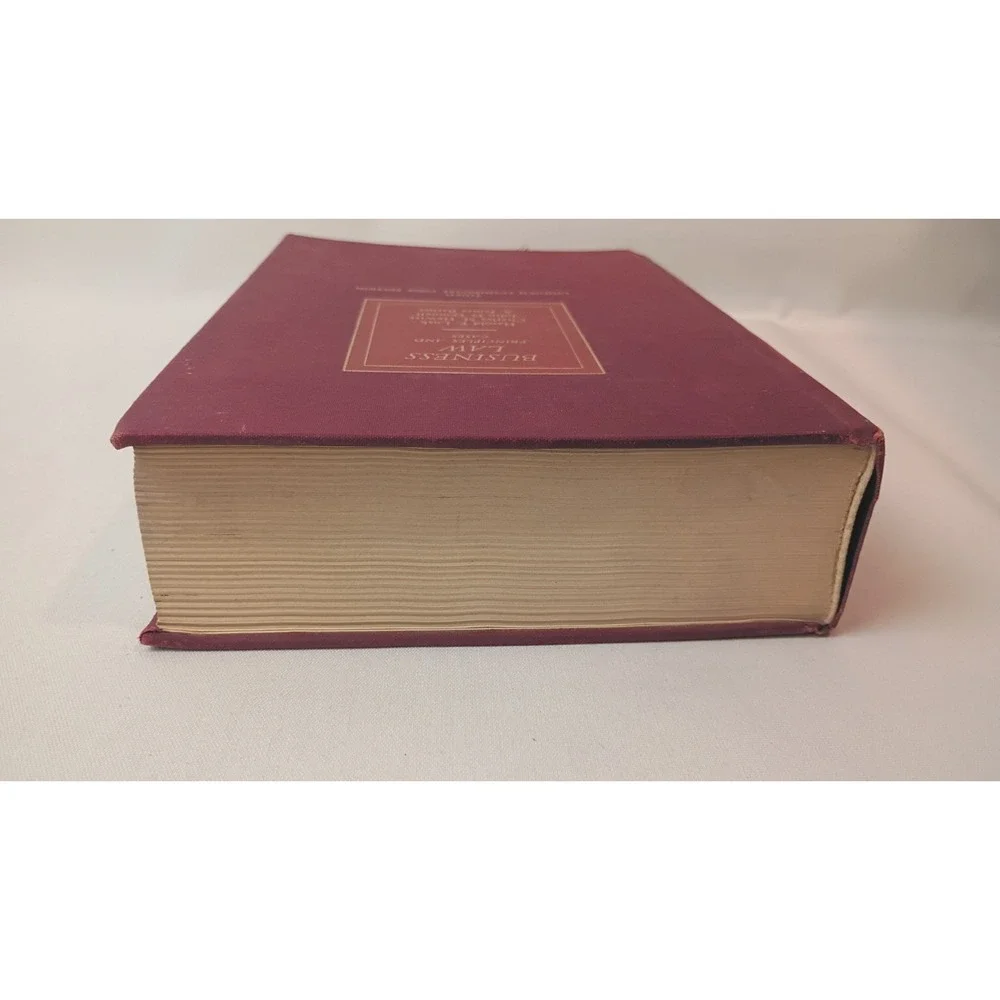 Business Law: Principles and Cases Lusk Hewitt Donnell Barnes Hardcover VG